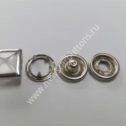 КНОПКА ТРИКОТАЖНАЯ (КВАДРАТ 10Х10 ММ) 9,5 ММ /1440 ШТ